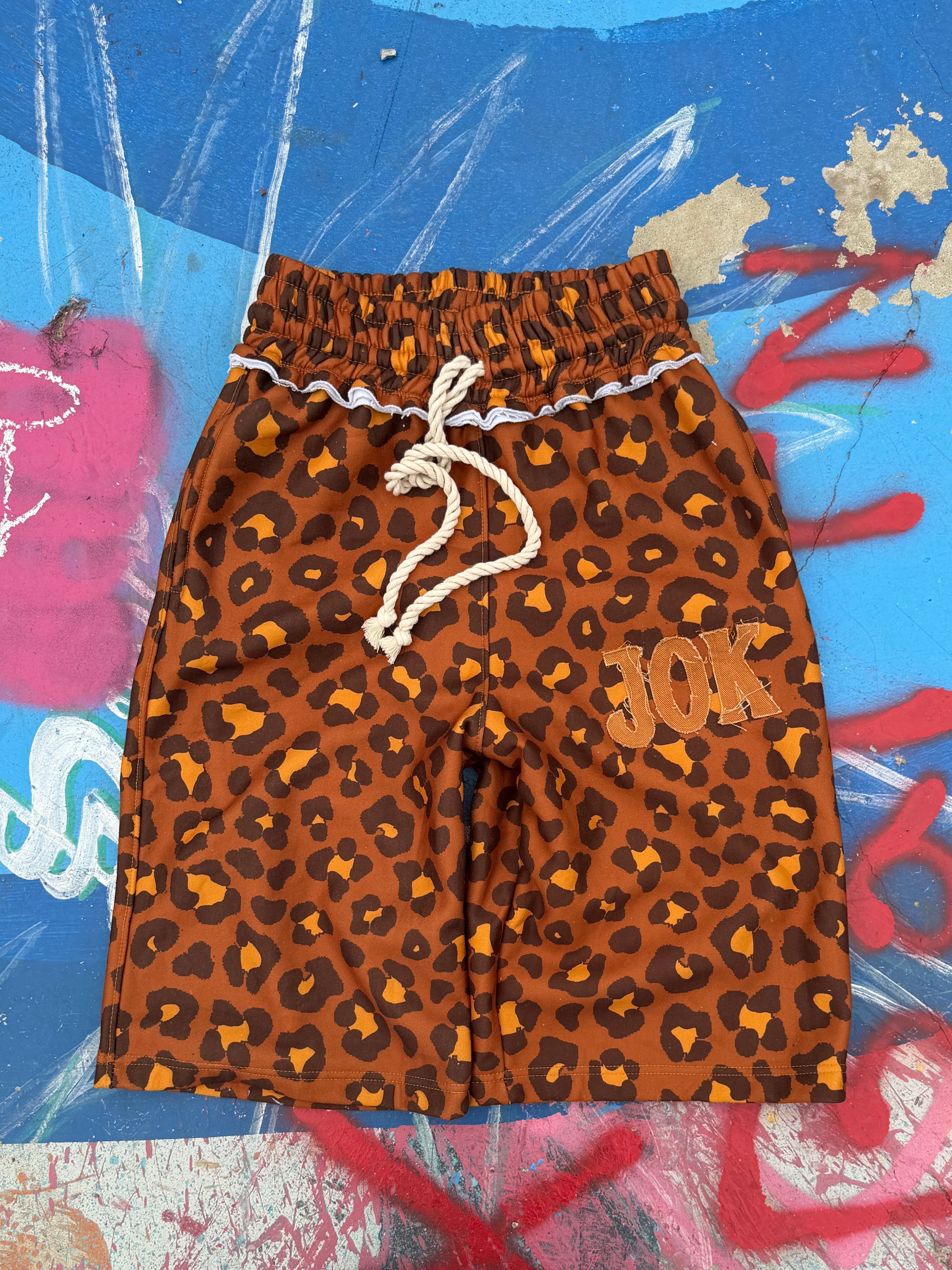 Cheetah Brown J.O.K Shorts