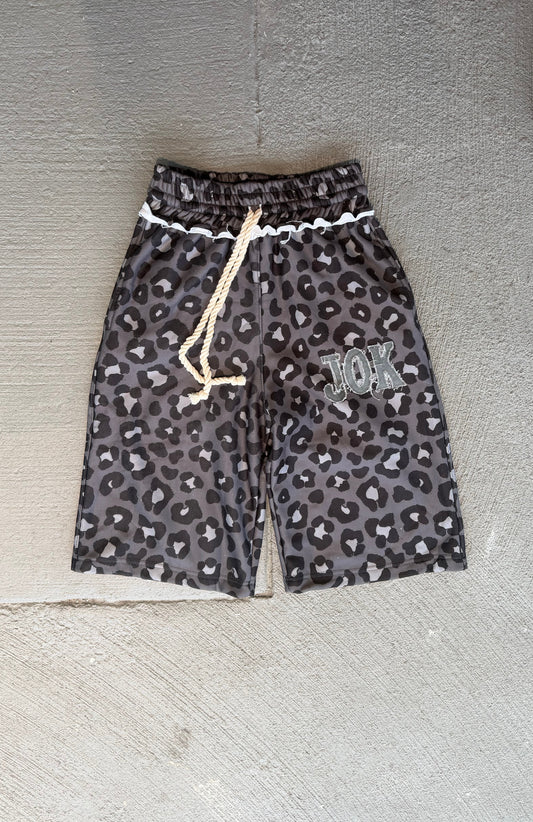 Cool Grey Leopard J.O.K Shorts